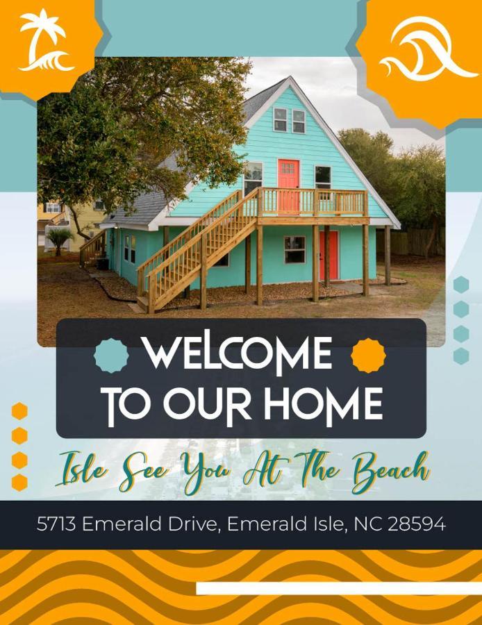 Isle See You At The Beach Emerald Isle Exterior foto